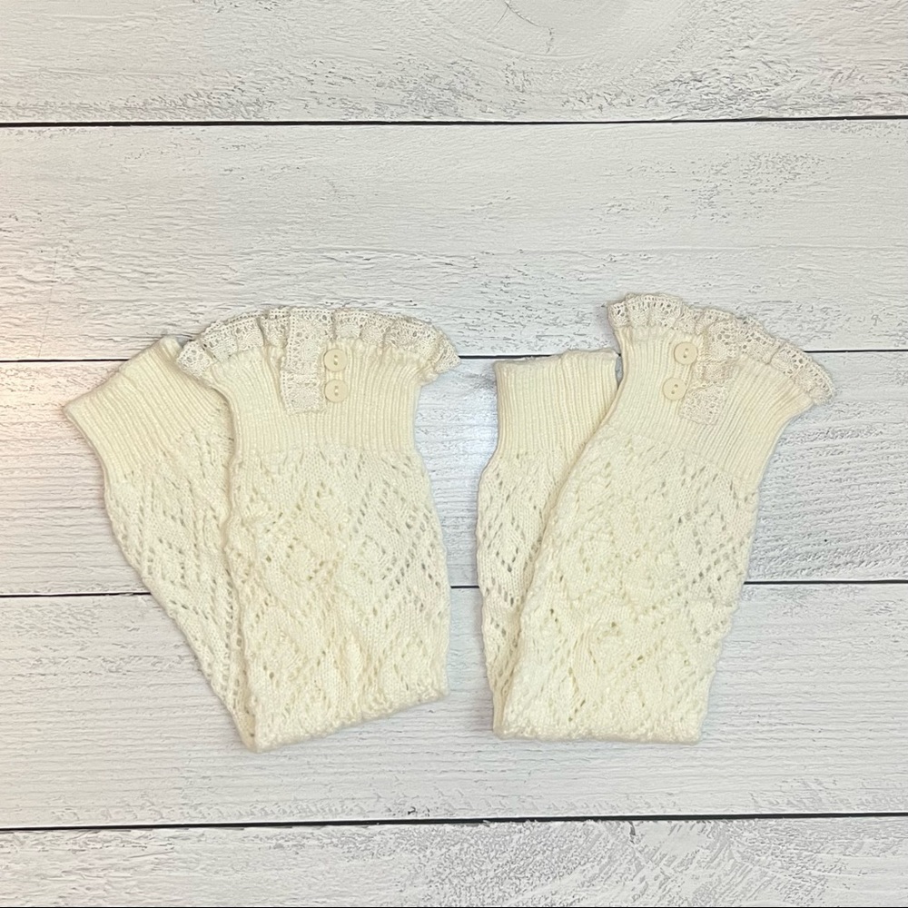 Grace and lace boots cuffs socks